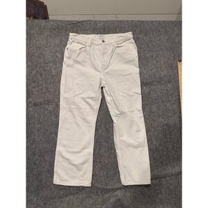 Current Elliott White Straight Leg Cotton Denim Jeans Size 32